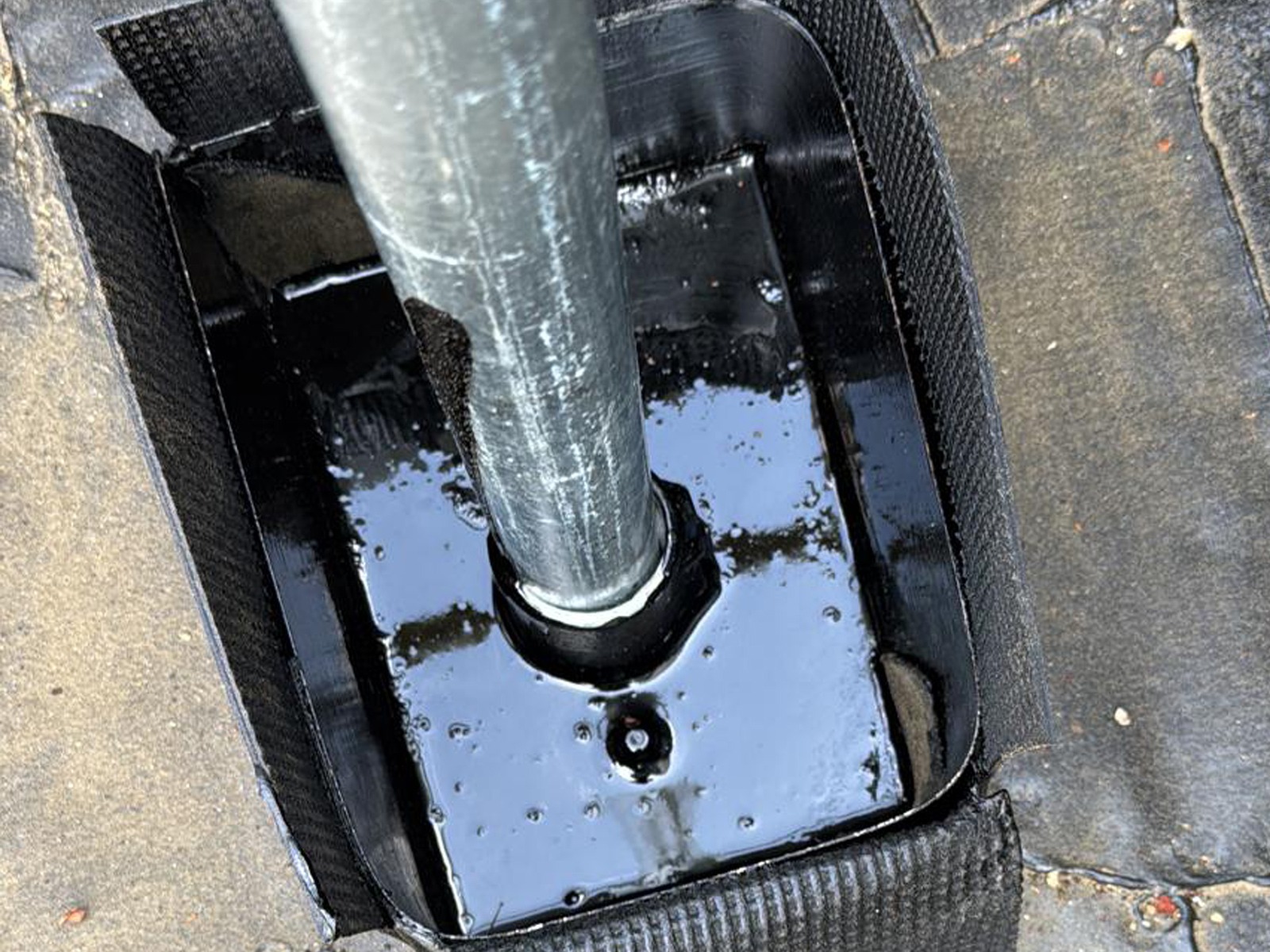 Hot Melt Roofing System