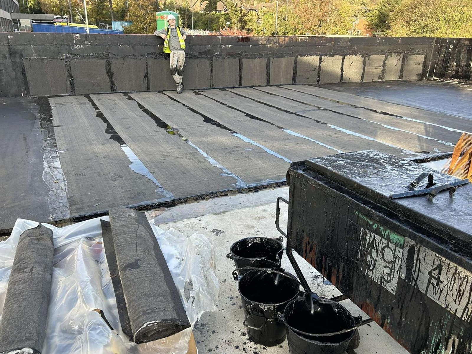 Hot Melt Roofing System